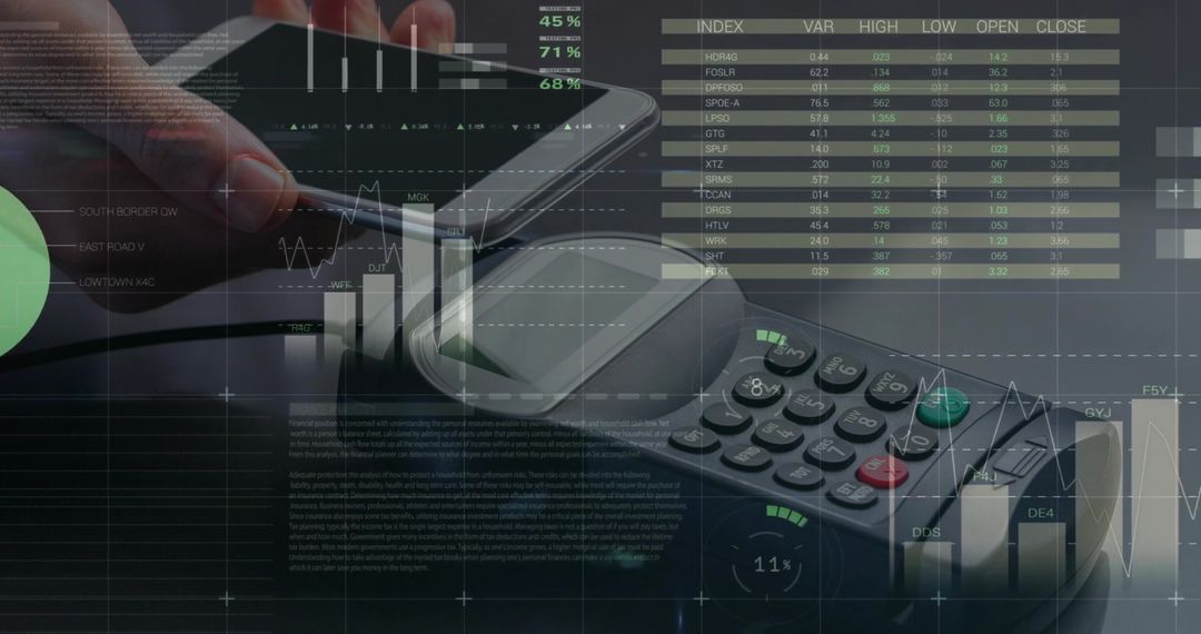 Contactless Mobile Payment with Digital Data Visualization
