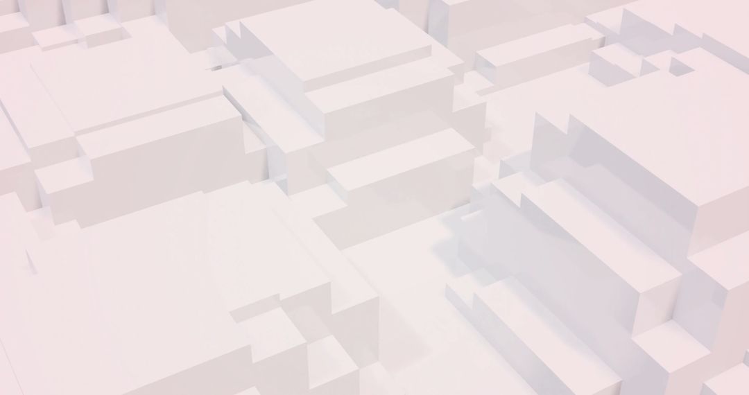 Abstract 3d white block pattern concept