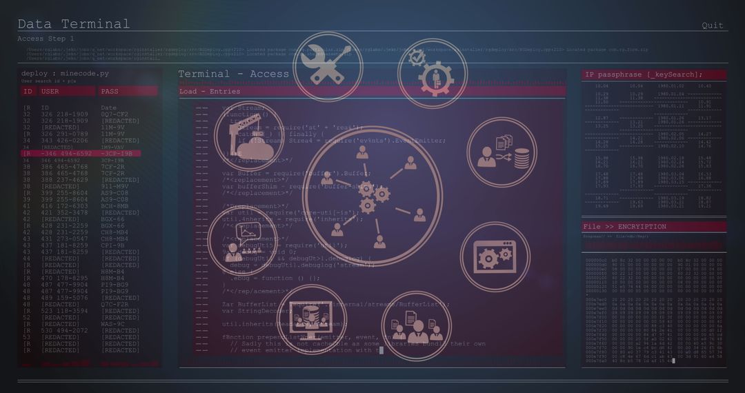 digital interface with communication icons and data on screen - Free Images, Stock Photos and Pictures on Pikwizard.com