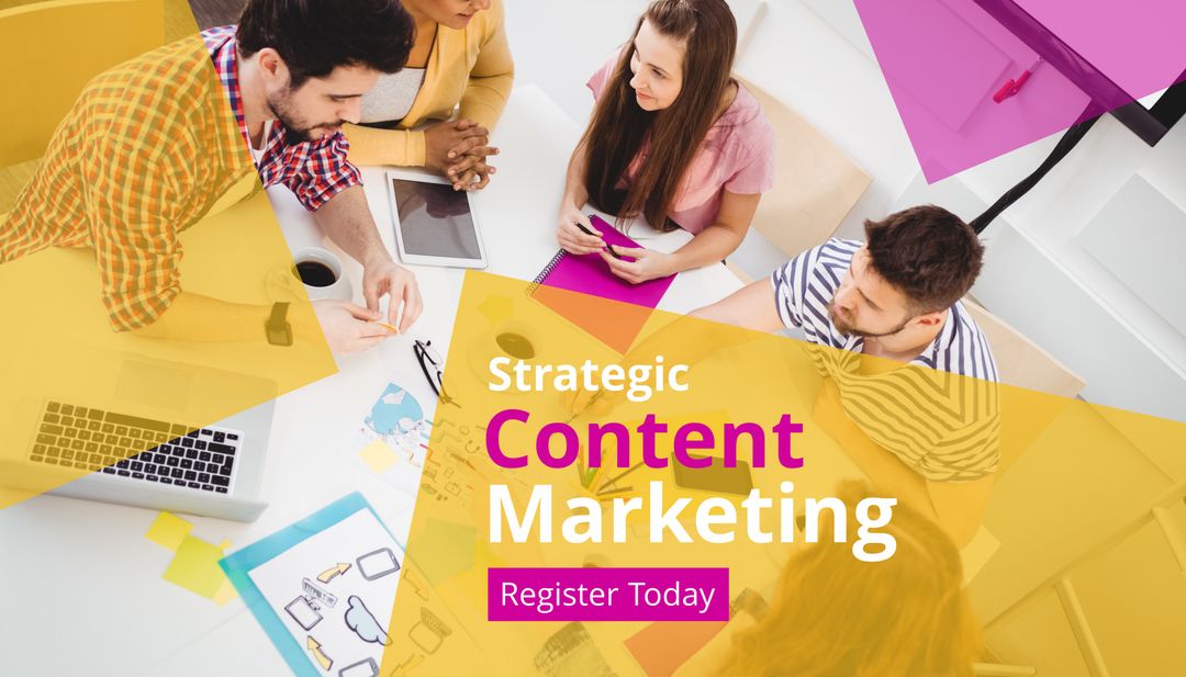 Team Collaboration Highlighting Strategic Content Development