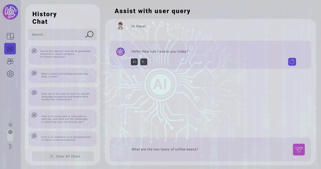 digital ai interface with brain and data connectivity - Free Images, Stock Photos and Pictures on Pikwizard.com