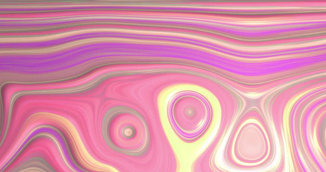Vibrant Abstract Waves in Pastel Colors