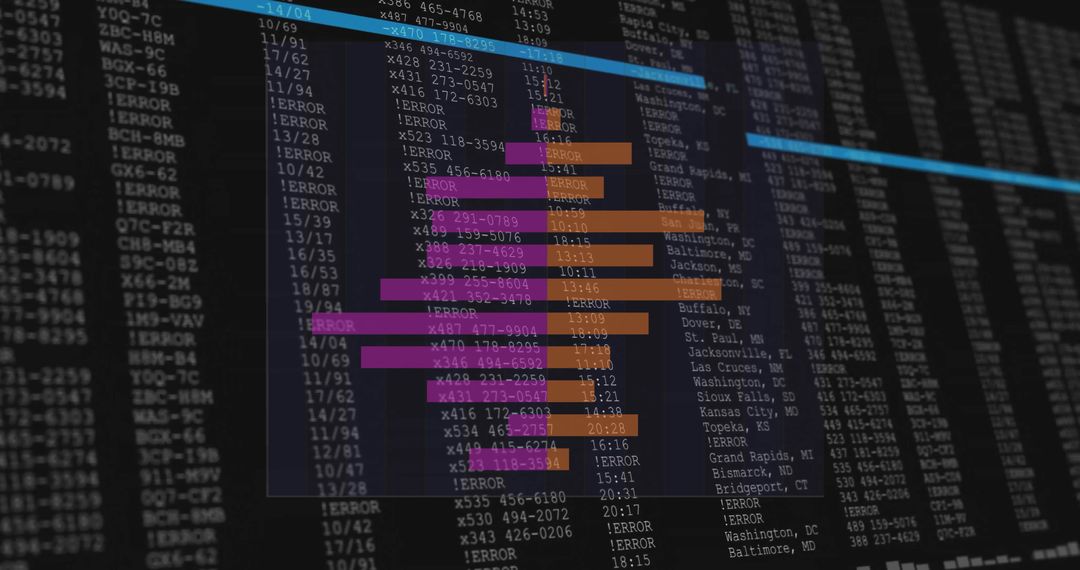 Colorful Code Review with Data Visualizations in Dark Mode