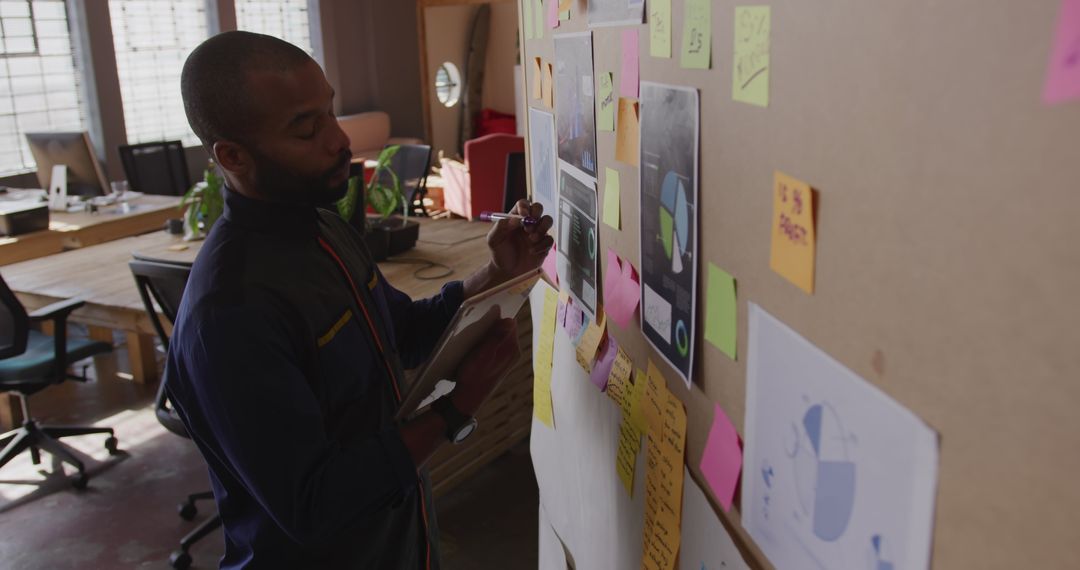 Creative Professional Writing on Office Mood Board