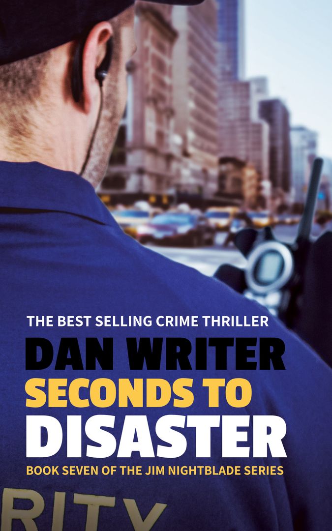 Intense crime thriller book promotion in dynamic city atmosphere