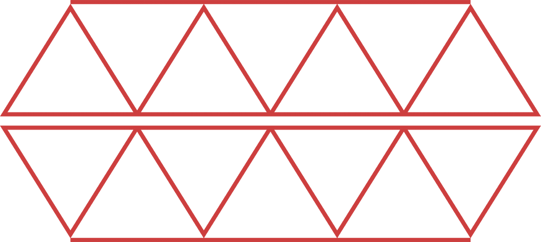 Transparent Abstract Red Geometric Pattern Graphic