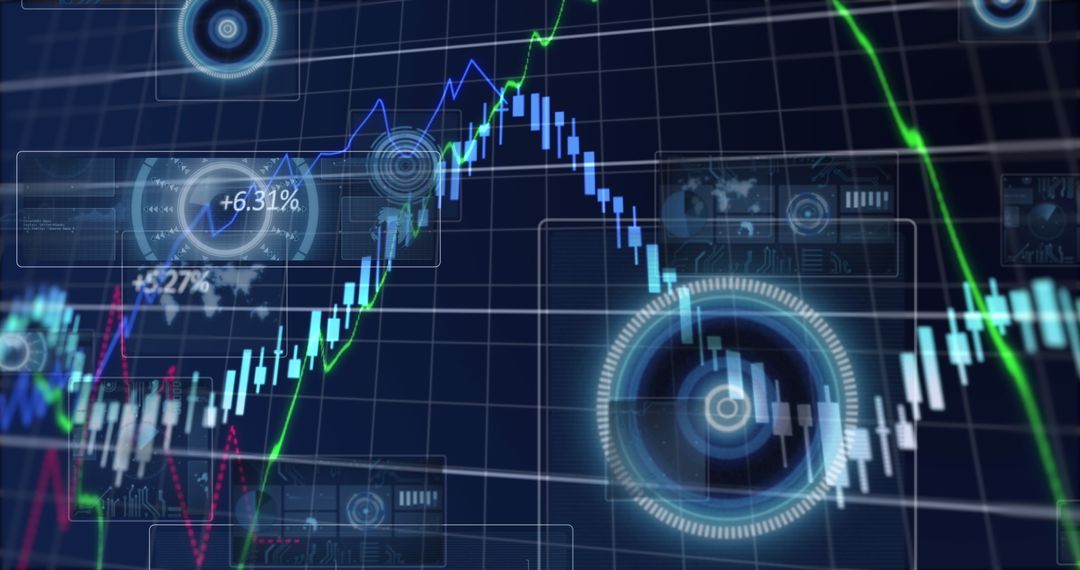 Dynamic Stock Market Graph with Futuristic Financial Analytics