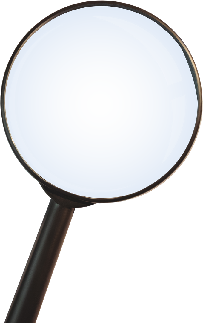 Digital Magnifier Tool with Blue Lens on Transparent Background - Download Free Stock Images Pikwizard.com