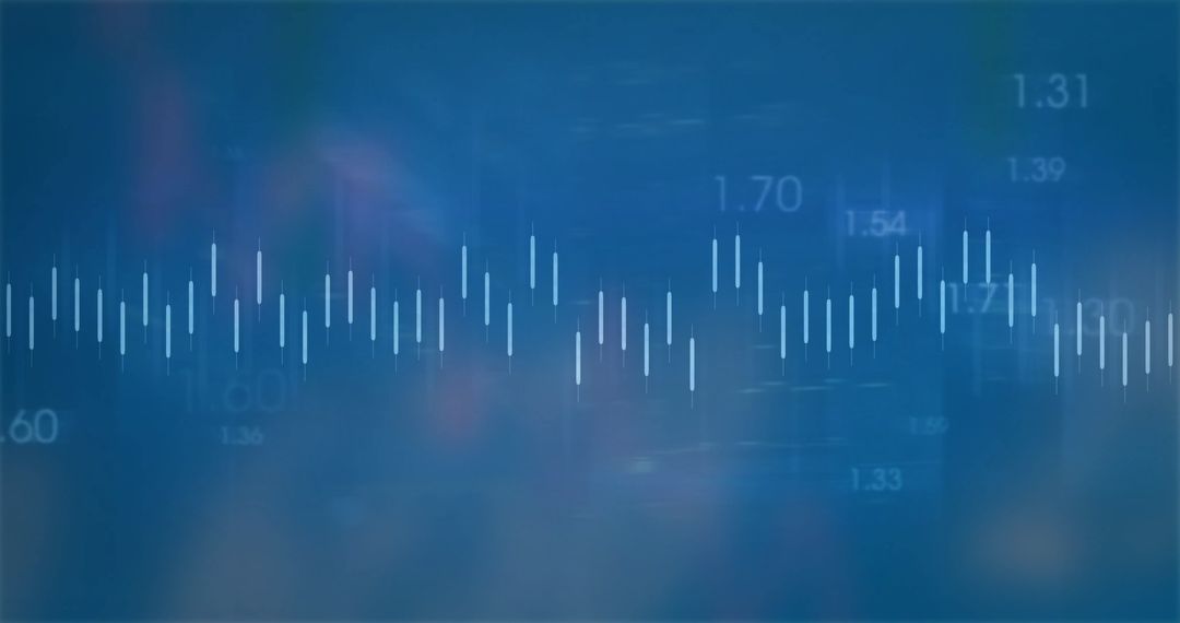 Digital Sound Waves and Financial Data Visualization