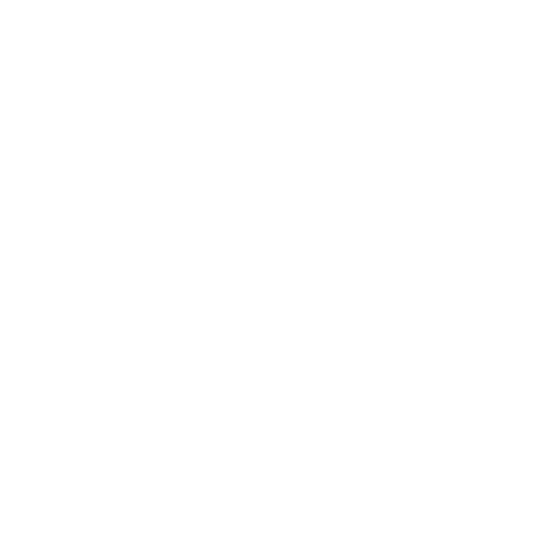 Minimalist White Chat Bubble on Transparent Background