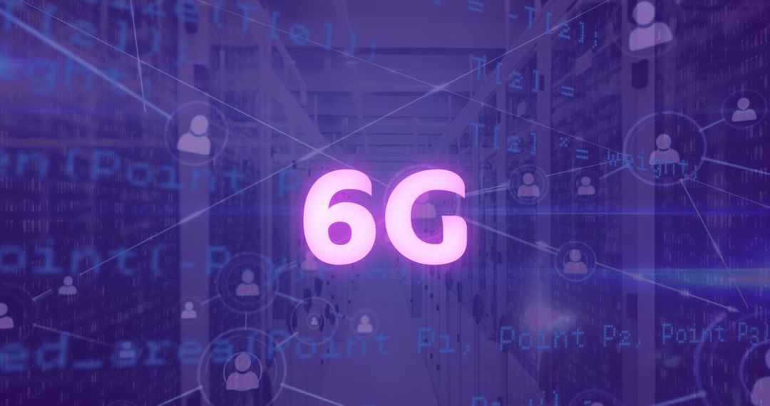 6G Network Technology with Digital Connectivity Concept