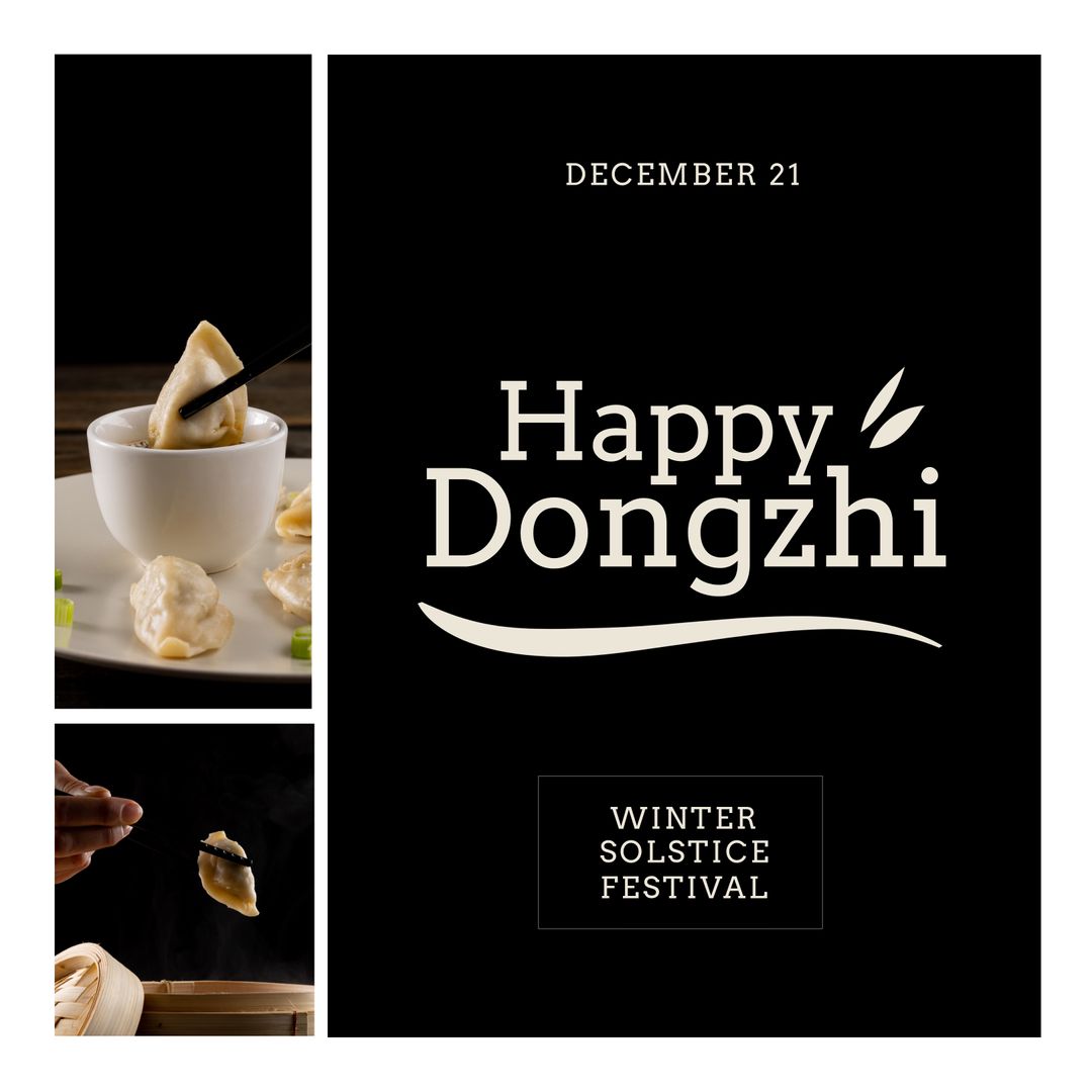 Dongzhi Festival Celebration with Dumplings