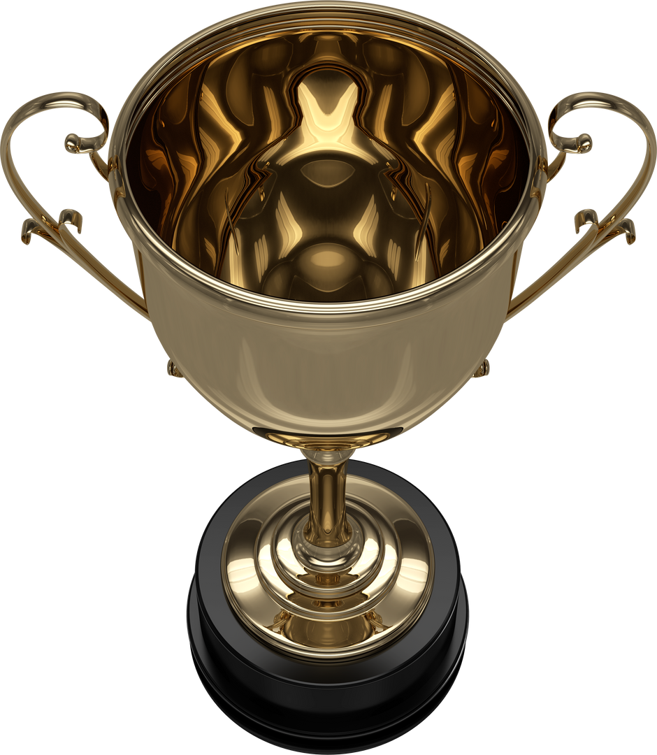 Transparent gold trophy cup visualizing achievement and competition - Download Free Stock Images Pikwizard.com