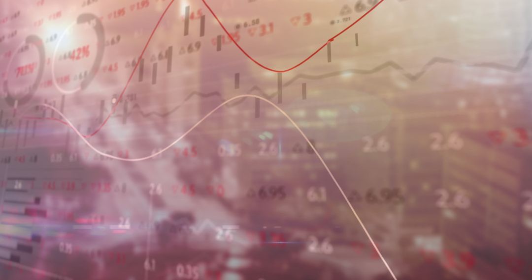 Digital Transformation in Global Finance Over Cityscape