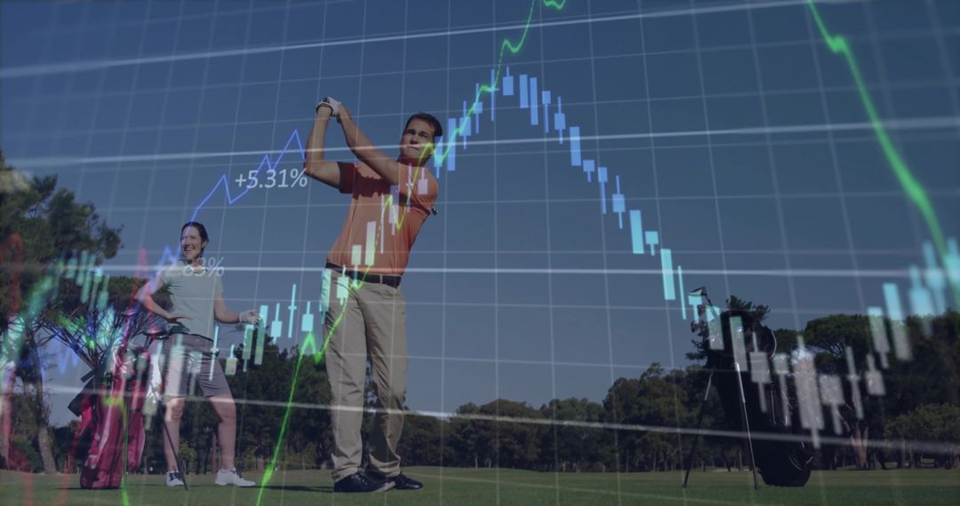 Golfing on the Fairway with Financial Stock Data Visual