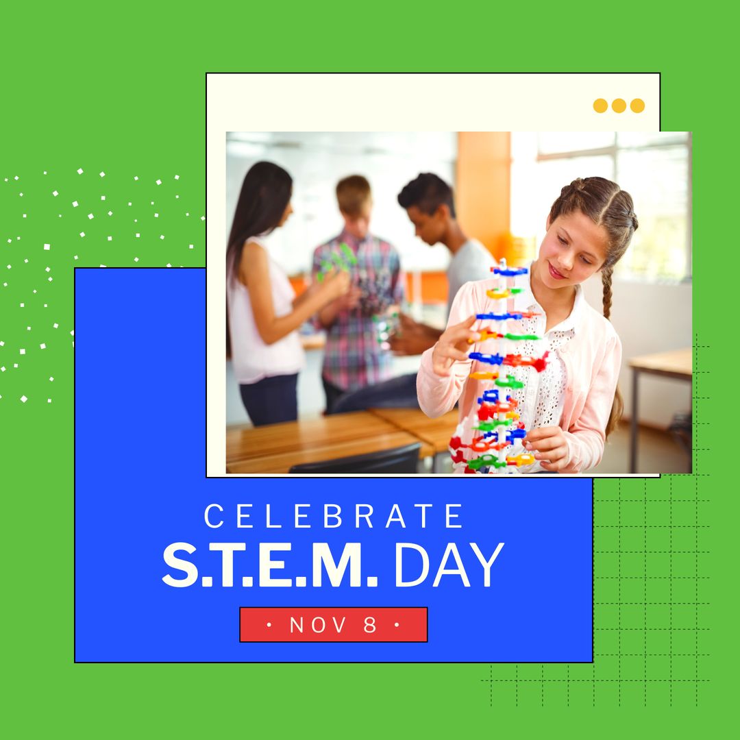 Celebrate National S.T.E.M. Day with Enthusiastic Young Learners
