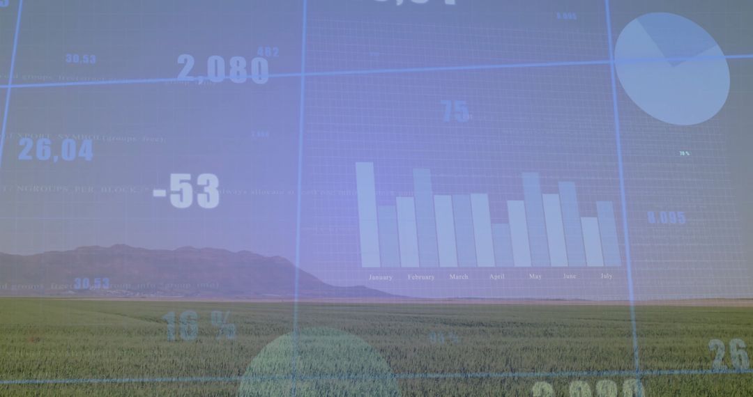 Nature Analytics: Data Visualization on Outdoor Landscape