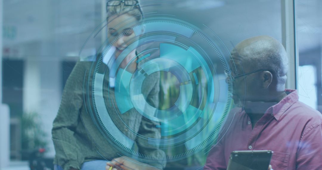 Teamwork with Holographic Interface in Modern Office