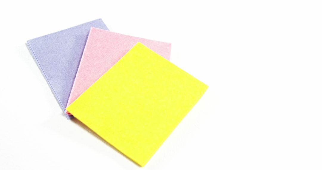 Stack of Colorful Sticky Notes on White Background - Free Images, Stock Photos and Pictures on Pikwizard.com