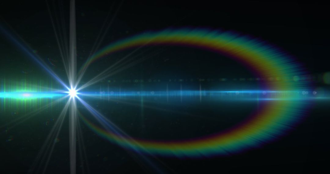 Dynamic Blue Prism Light on Dark Background