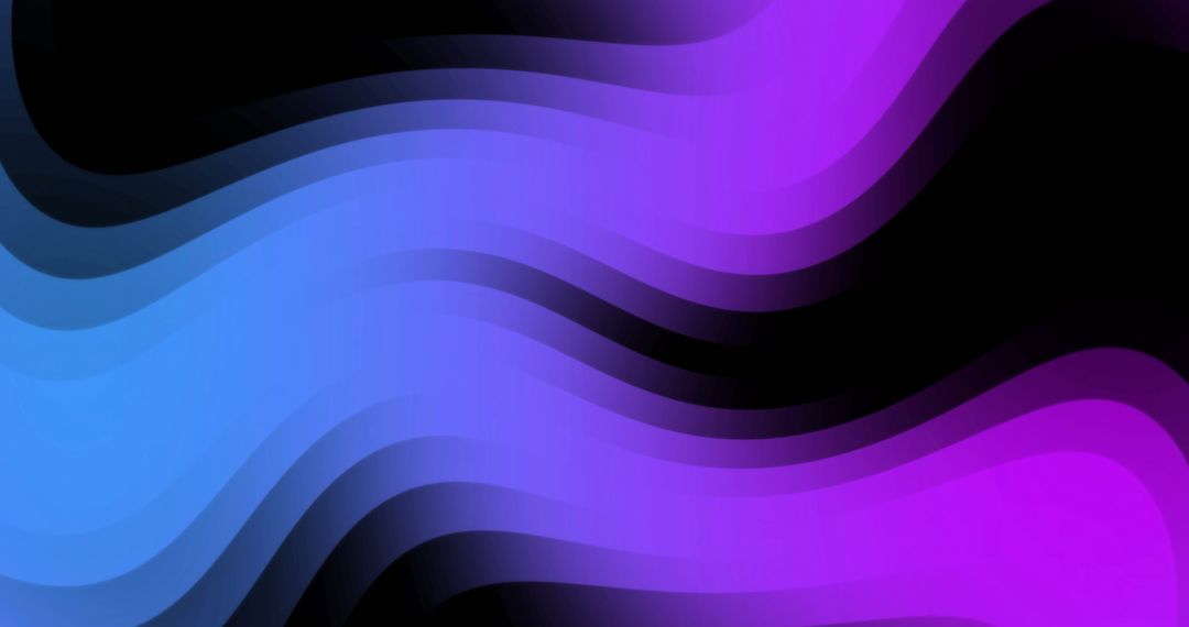 Vibrant Flowing Abstract Gradient Waves Background