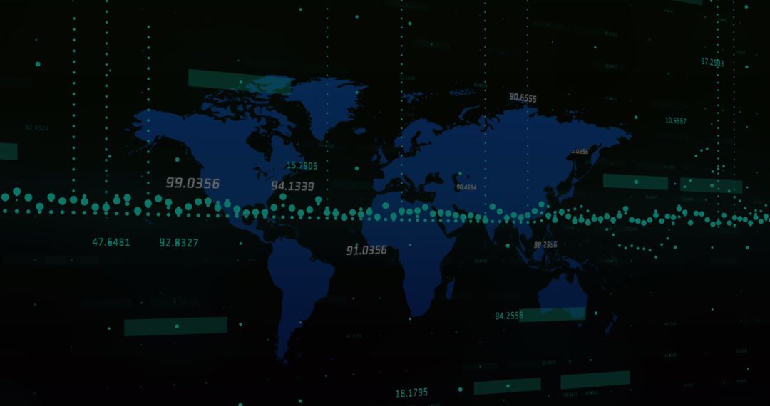 global data security concept with digital interface display - Free Images, Stock Photos and Pictures on Pikwizard.com
