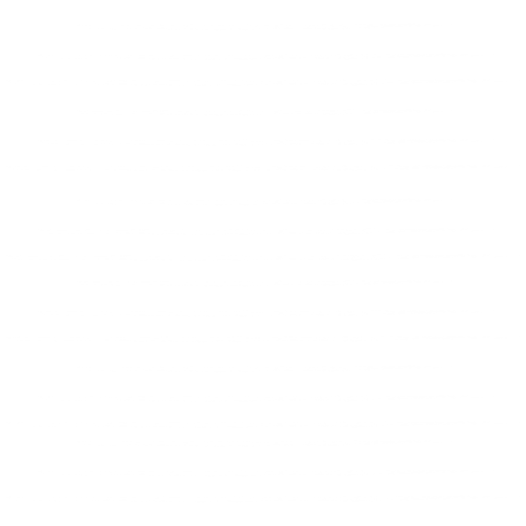 Abstract Horizontal White Lines on Transparent Background