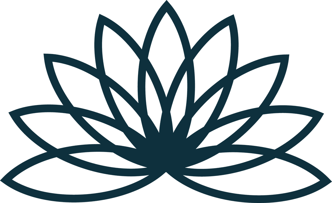 Elegant Blue Transparent Floral Vector Design