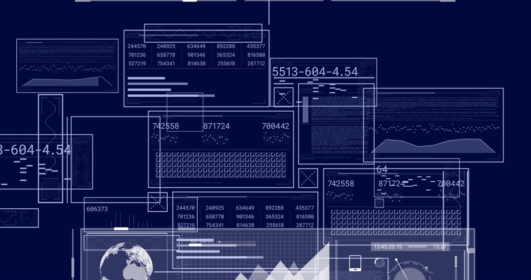 Digital Interface Featuring Global Data Processing Elements