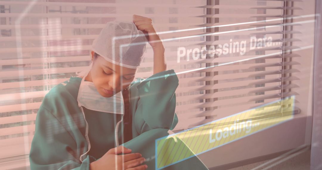 Exhausted Healthcare Worker Stress Due to Data Overload