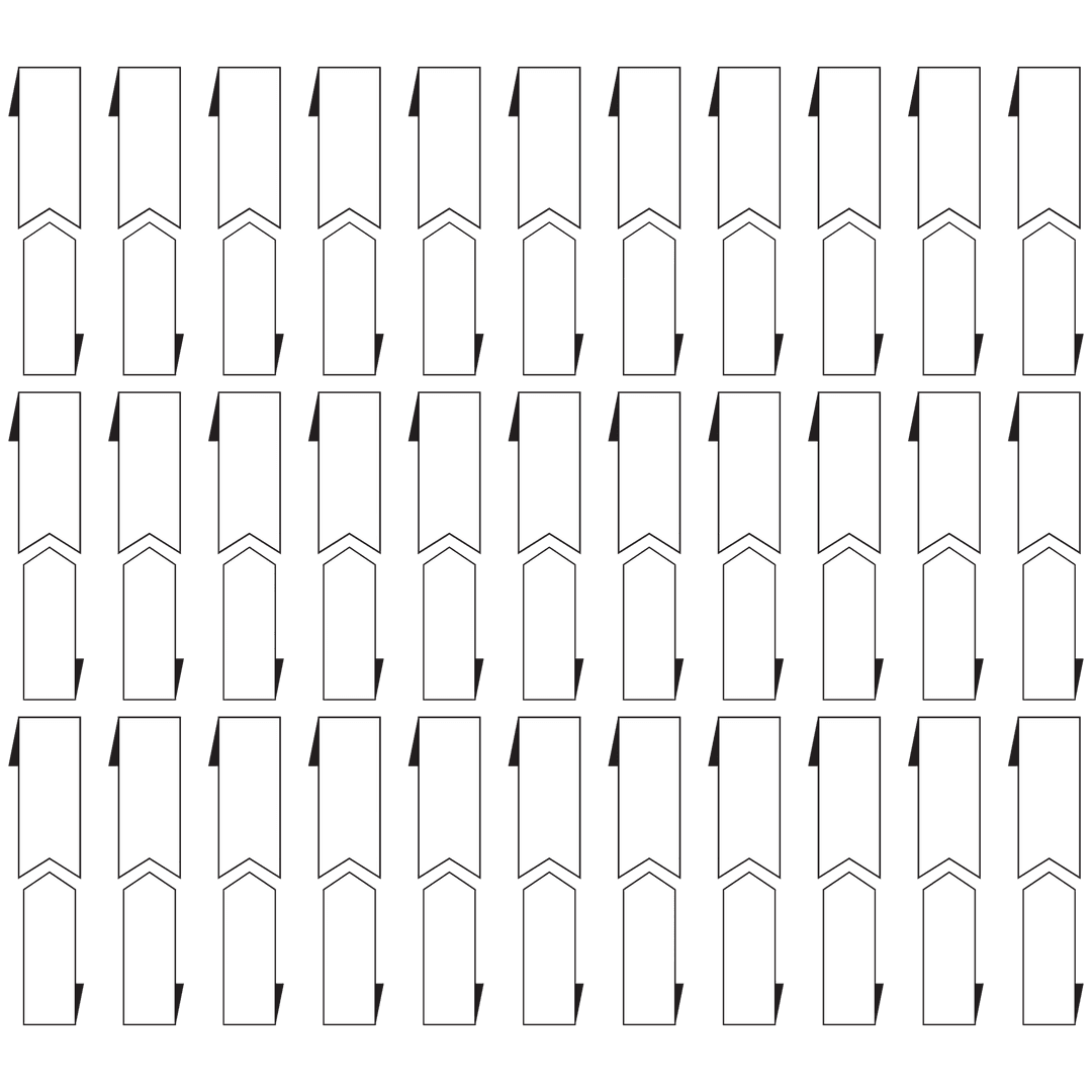 Transparent Illustration Patterns with White Zigzag Shapes