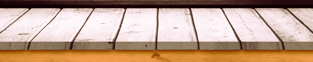 Transparent Background of Weathered White Wooden Planks