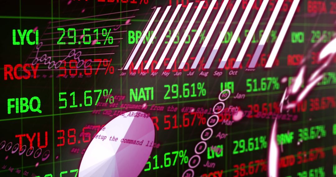 Digital Stock Market Data Visualization with Robotic Hand