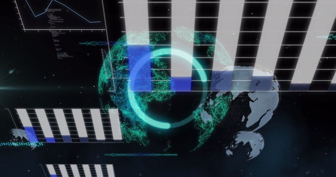 Digital Interface with Global Data Visualizations