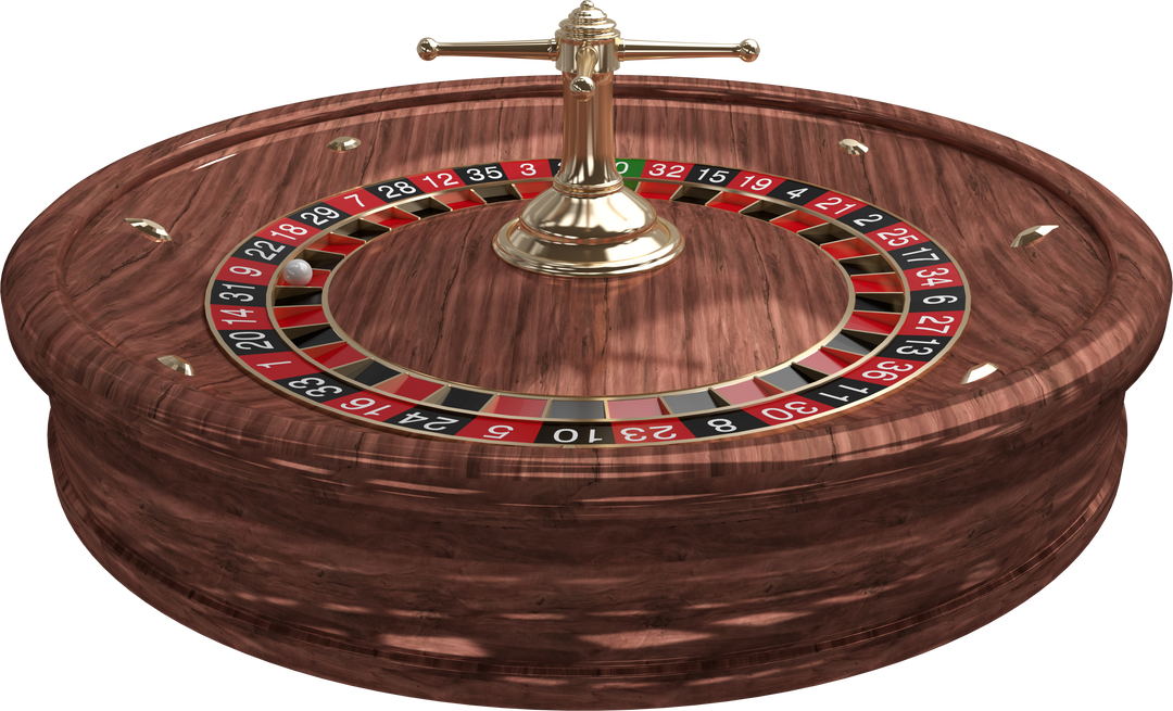 Transparent Wooden Roulette Wheel with Ball Symbolizing Luck and Chance - Download Free Stock Images Pikwizard.com