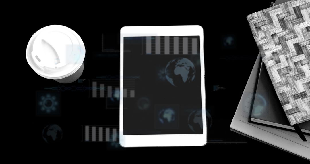 Digital Interface Displayed on Tablet