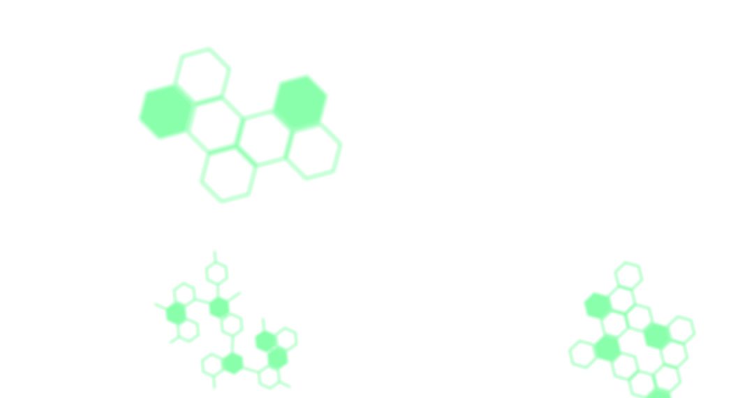 DNA Strands with Hexagonal Molecular Structures