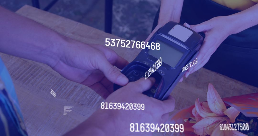 Digital Payment Transaction with Overlay of Secured Data