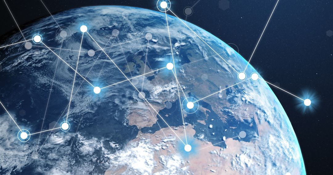 Global Network Technology Connecting the World