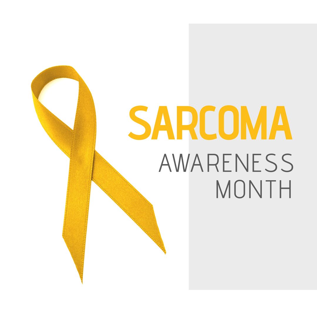 Yellow Ribbon for Sarcoma Awareness Month Promotion