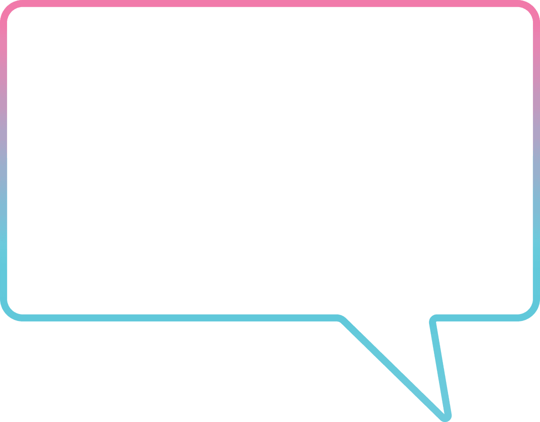 Gradient Colored Text Bubble on Transparent Background - Download Free Stock Images Pikwizard.com