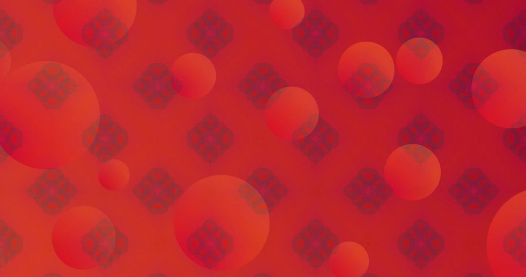 Abstract Red Pattern with Digital Elements - Free Images, Stock Photos and Pictures on Pikwizard.com