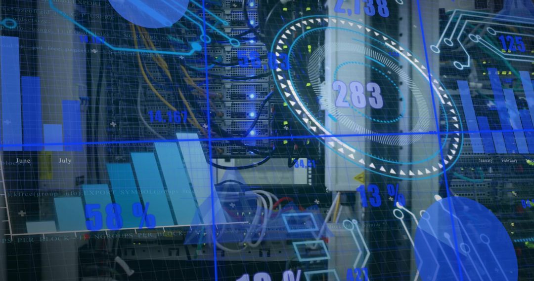 Digital Data Processing With Server Connections
