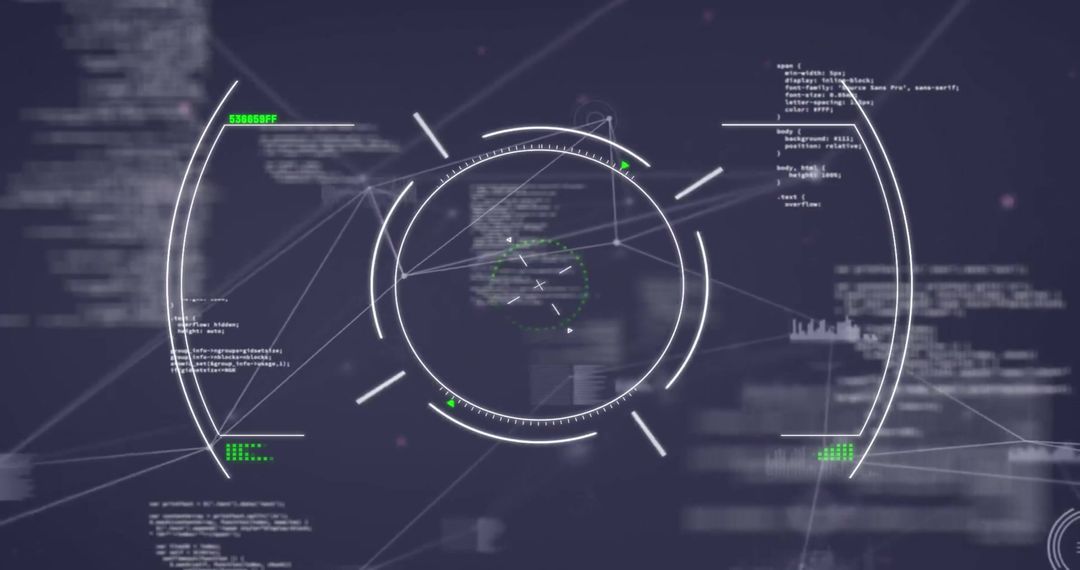 Digital network ui with data processing and scope