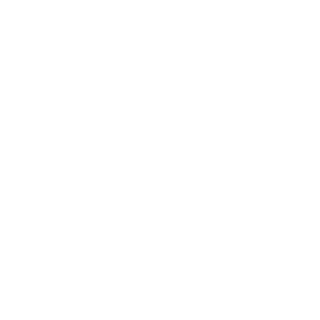 White Fashion Bag Icon on Transparent Background
