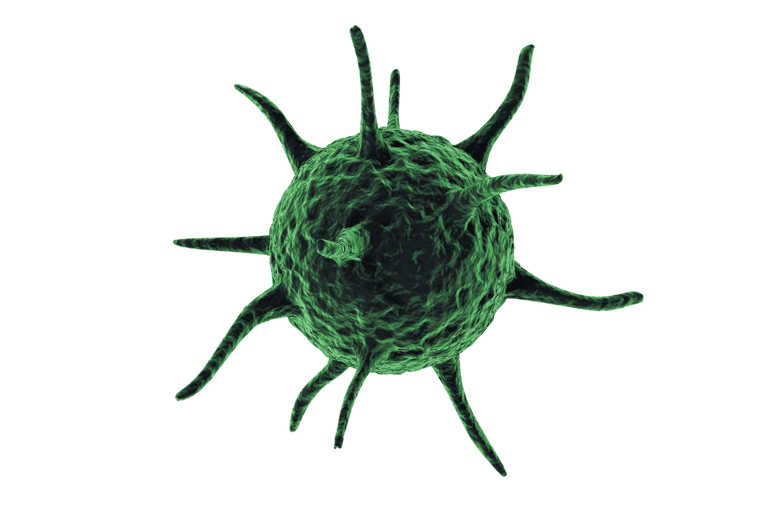 Green Cell Illustration on Transparent Background for Science Projects - Download Free Stock Images Pikwizard.com