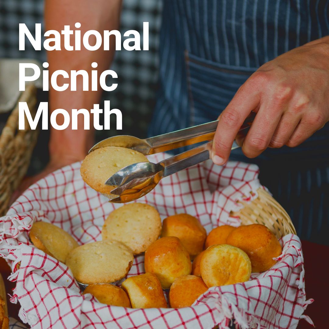 Celebrating National Picnic Month with Buns and Tongs