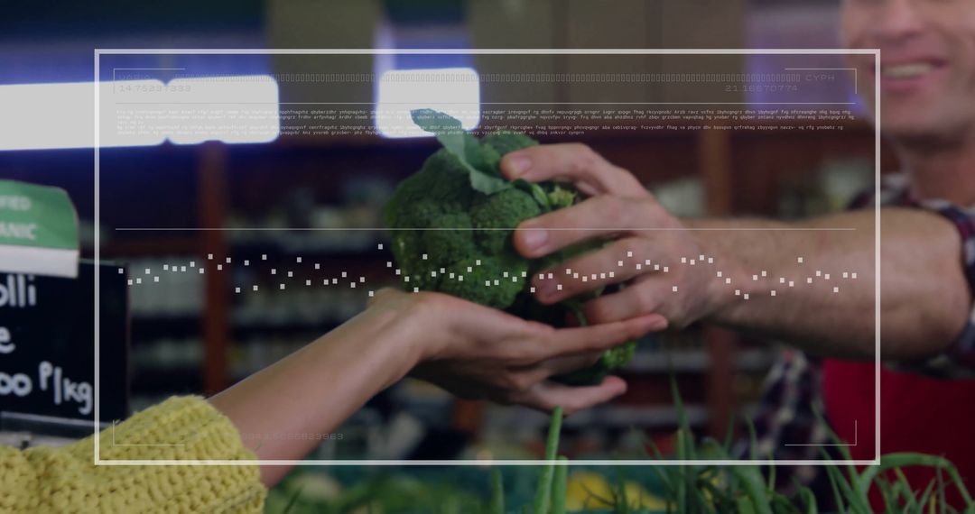 Data-Enhanced Shopping Experience with Nutritional Analysis on Vegetables