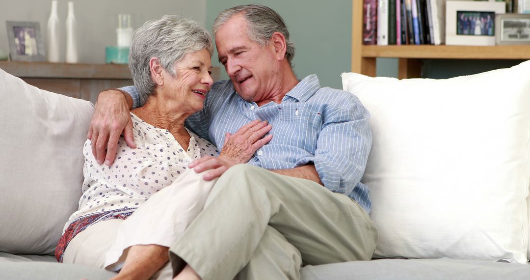 Elderly Couple Embracing Love and Companionship - Free Images, Stock Photos and Pictures on Pikwizard.com