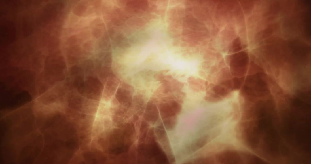 Abstract Glowing Yellow Light Patterns on Dark Background